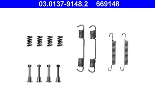 ATE 03.0137-9148.2 Brake shoe fitting kit