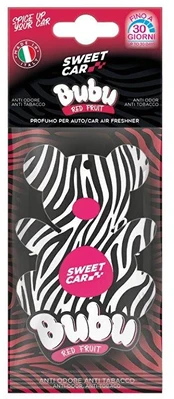 Sweet Home Collection Raudona Fruit Car Air Freshner