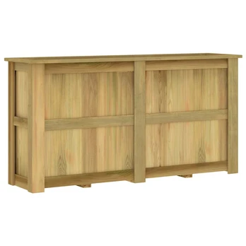 Lovelis, 196x50x100cm, impregnuota pušies mediena