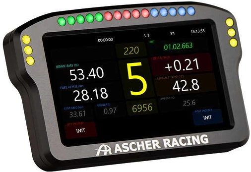 Ascher Racing Dashboard 5"