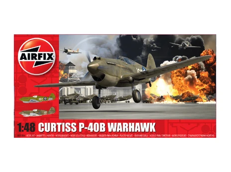 Airfix - Curtiss P-40B Warhawk, 1/48, A05130A