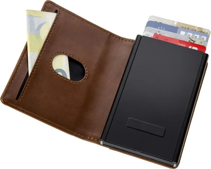TROIKA 2-in-1 Wallet SHERLOCK HOME BROWN