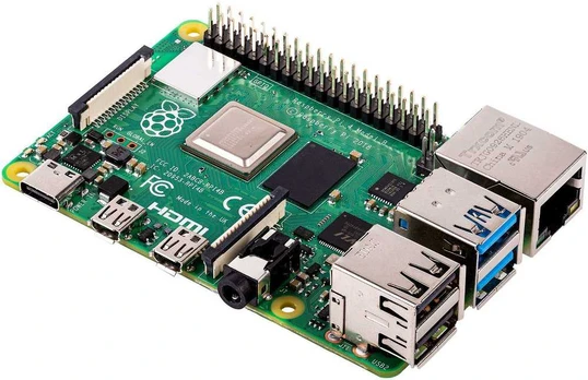 „Raspberry Pi 4“ modelis B, 2 GB RAM, USB C, „Dual Micro HDMI“, „Gigabit Ethernet“ RPI-4MODB2G