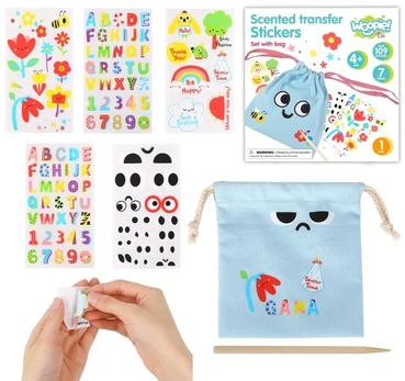Woopie Artfun Kūrybinis rinkinys Woopie, 109 lipdukai