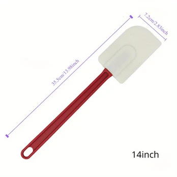 silikoninės mentelės, 3 vnt, 35,56 cm grandiklis