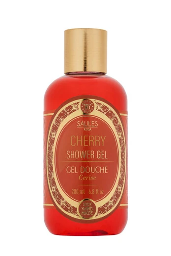 Dušo želė 200ml CHERRY Saules Fabrika