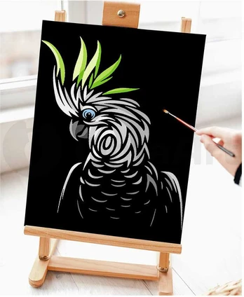 Omaart A parrot