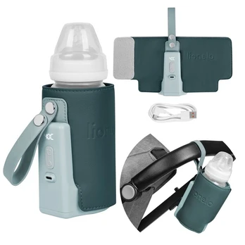 Buteliuko šildytuvas Lionelo Thermup Go Plus Green Graphite