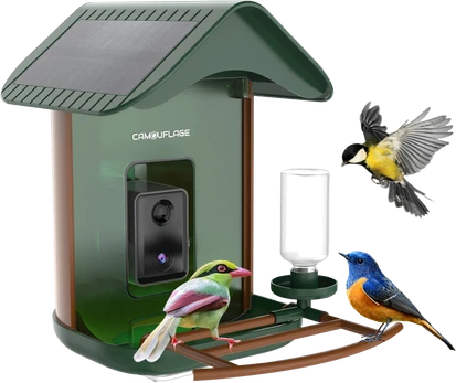 Camouflage Gamtos kamera EZ Birdfeed 1