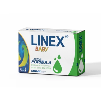 LINEX BABY, lašiukai, 8 ml