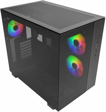 Montech KING 65 PRO PC Case, Midi-Tower, ATX, ARGB, Tempered Glass -black