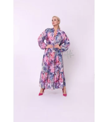 Viskozinė TAFFI suknelė purple 4