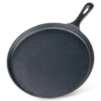 Ketaus blynų keptuvė CAST LINE 26 cm juoda Orion