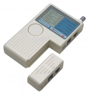 Intellinet 351911 Tester okablowania RJ45, RJ11, USB, BNC_