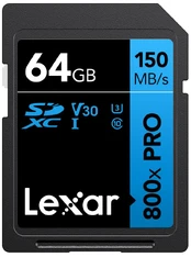 MEMORY SDXC 64GB UHS-I/LSD0800P064G-BNNNG LEXAR kaina