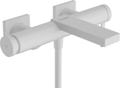 Vonios maišytuvas Hansgrohe Tecturis E, balta matinė, 73420700