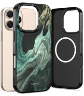 Dėklas Apple iPhone 16 Pro telefonui "Tech-Protect Lamano Magsafe Verde Aura"
