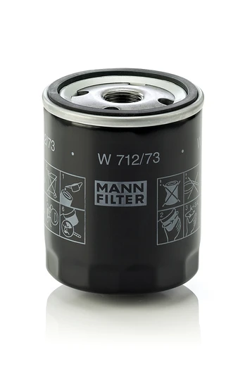 Alyvos filtras MANN-FILTER W712/73