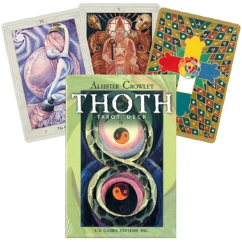 Crowley Thoth Large Taro kortos US Games Systems