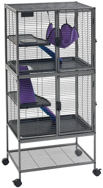 VEVOR Metalinis narvas smulkiems gyvūnams 138 cm