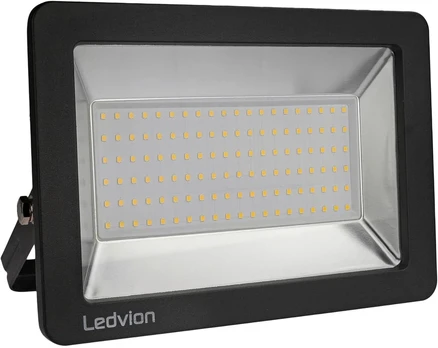 Ledvion Osram led prožektorius, 100 vatų led prožektorius, 6500 k prožektorius, 12000 liumenų darbo apšvietimas, lauko prožektorius ip65 atsparus vandeniui, prožektorius su greita jungtimi