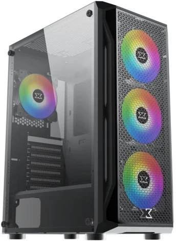 PC case - XIGMATEK - Gaming X - Case without power supply - Medium tower - ATX format - Juodas (EN46621)