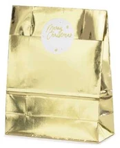 Party Deco Guld gaveposer, 3 stk