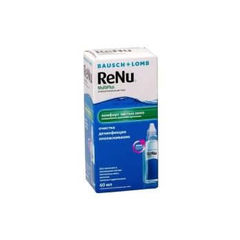 RENU skystis kontaktiniams lęšiams MULTIPLUS, 60 ml
