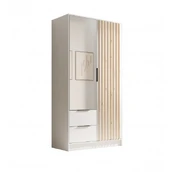 Tilting wardrobe Neri 100 with mirrors kaina