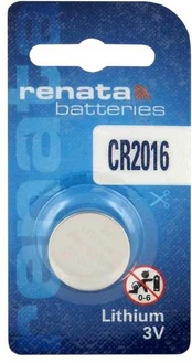Renata CR2016 baterijos 1 vnt.