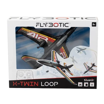 FLYBOTIC Radijo bangomis valdomas lėktuvas „X-Twin Loop“, 29 cm