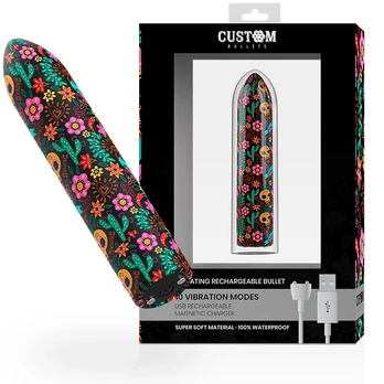 Vibratorius CUSTOM BULLETS FLORAL