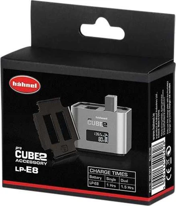 Hähnel ProCUBE 2 Plate for Canon LP-E8 Baterija
