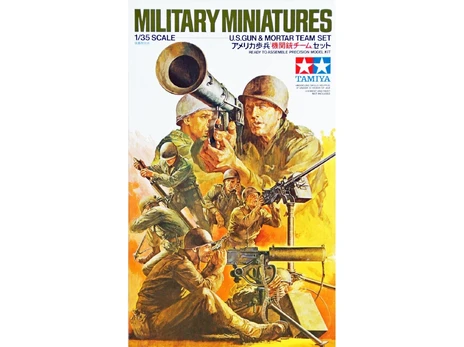 Tamiya Plastikinis modelis US Gun and Mortar Team
