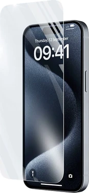 Ekrano stikliukas Cellularline iPhone 15/15 Pro ANTISHOCK