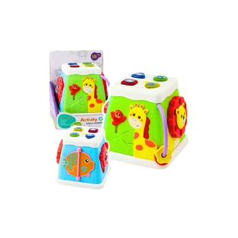 Educational Cube Multifunctional Interactive Lights Sounds
