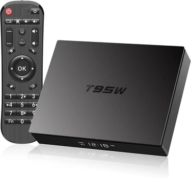 Televizijos imtuvas Android TV dėžutė 11.0, 4K, 4GB RAM, 32GB, S905W2