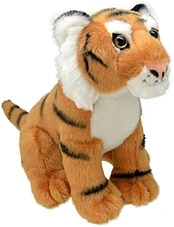 Pliušinis žaislas Wild Planet Tiger, rudas/baltas, 19 cm