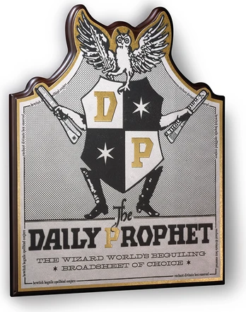 Noble Collection - Harry Potter - Daily Prophet Wall Plaque