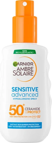 Garnier - Ambre Solaire Sensitive Advanced Hypoallergenic Spray - SPF 50+