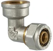 Užveržiama alkūnė 1070, 1/2" x 18 mm, vid. srieg. kaina