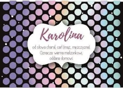 Vardas magnetas - Karolina - Sharon