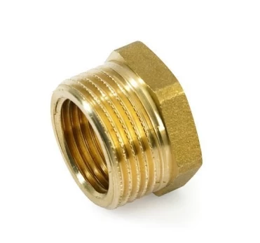 Žalvarinė redukcija GENERAL FITTINGS, 1"x 3/4", išor/vid