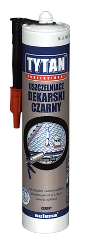 Tytan Titanium Roofing hermetikas juodas 310ml