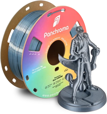 Polymaker Panchroma PLA Silk 1.75mm 1kg - Silk Chrome