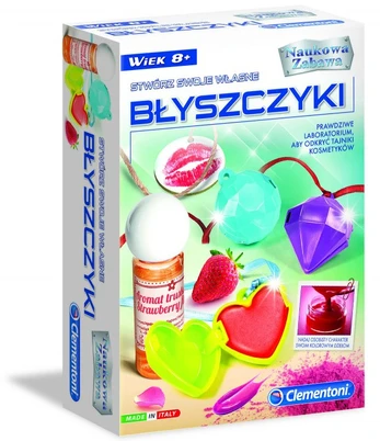 Kūrybos rinkinys Clementoni Science Fun Lip Glosses, įvairių spalvų