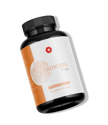 Cordyceps grybų kapsulės N90