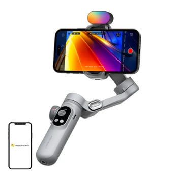 AOCHUAN X Pro Gimbal with RGB Lighting (Juodas)
