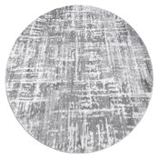 Kilimas vidaus Hakano Trex Lines, pilkas, 160 cm x 160 cm kaina