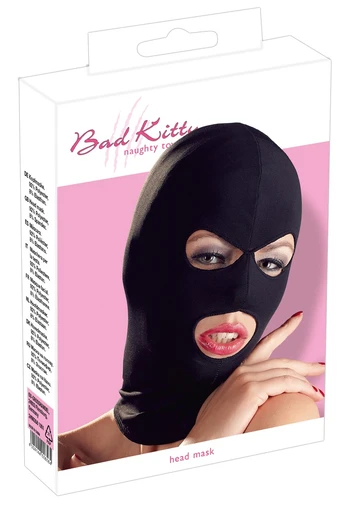 Bad Kitty Head Mask Eyes & Mouth bk burnos kaištis